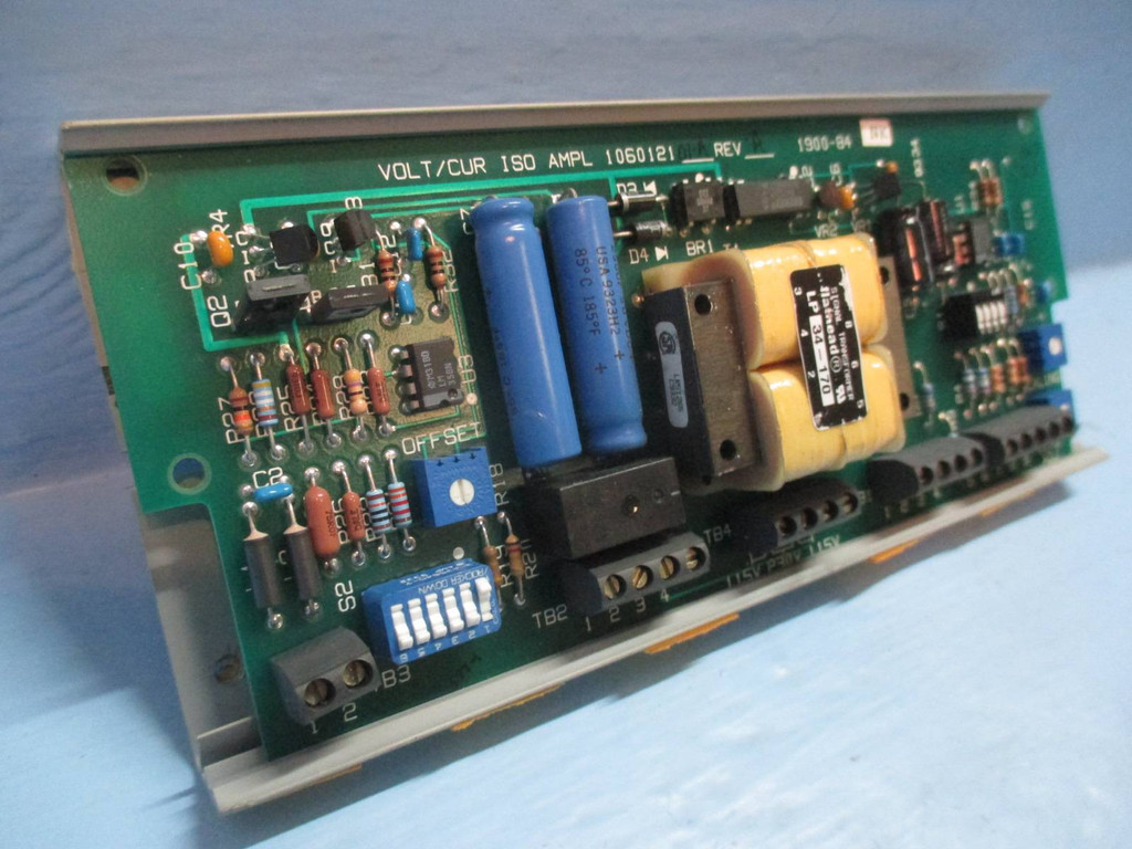 Fincor IMO 106012101-A Rev. A Volt / Cur ISO AMPL PLC Board 1900-84 1060121 (TK2035-5)