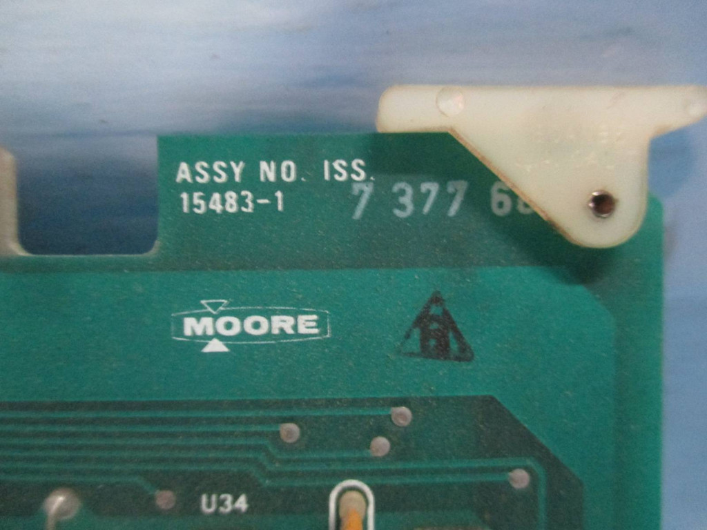 Moore 15483-1-7 BDA PCB PLC PC Board 15483-1 Acromag (TK2122-4)