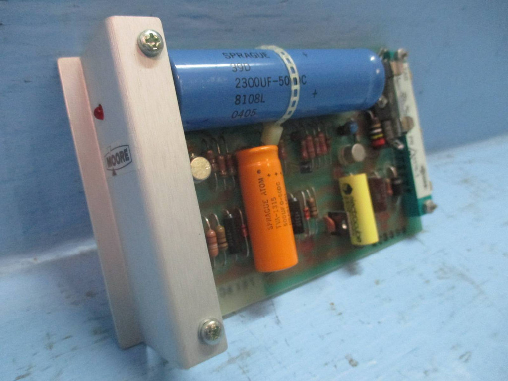 Moore 15376-1 Power Supply PLC PC Board AC 24V 15V 1018-107G Acromag (TK2132-3)