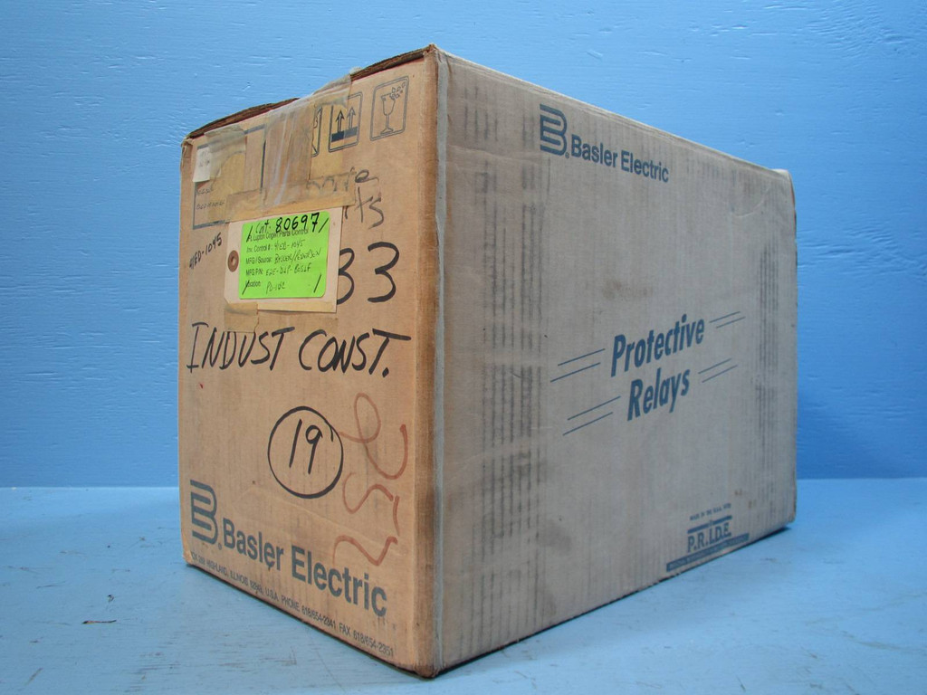 NEW Basler Electric BE1-32R Power Relay E2E D1F B0S1F Solid State BE132R NIB (NP1367-1)