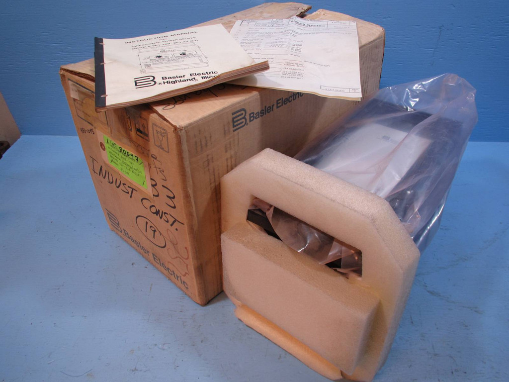 NEW Basler Electric BE1-32R Power Relay E2E D1F B0S1F Solid State BE132R NIB (NP1367-1)