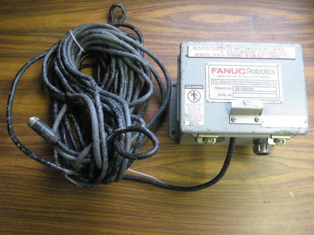 Fanuc EE-3285-001 R-J2 Remote Port for Teach Pendant TP EE3285001 RJ-2 RJ2 (EBI1377-6)