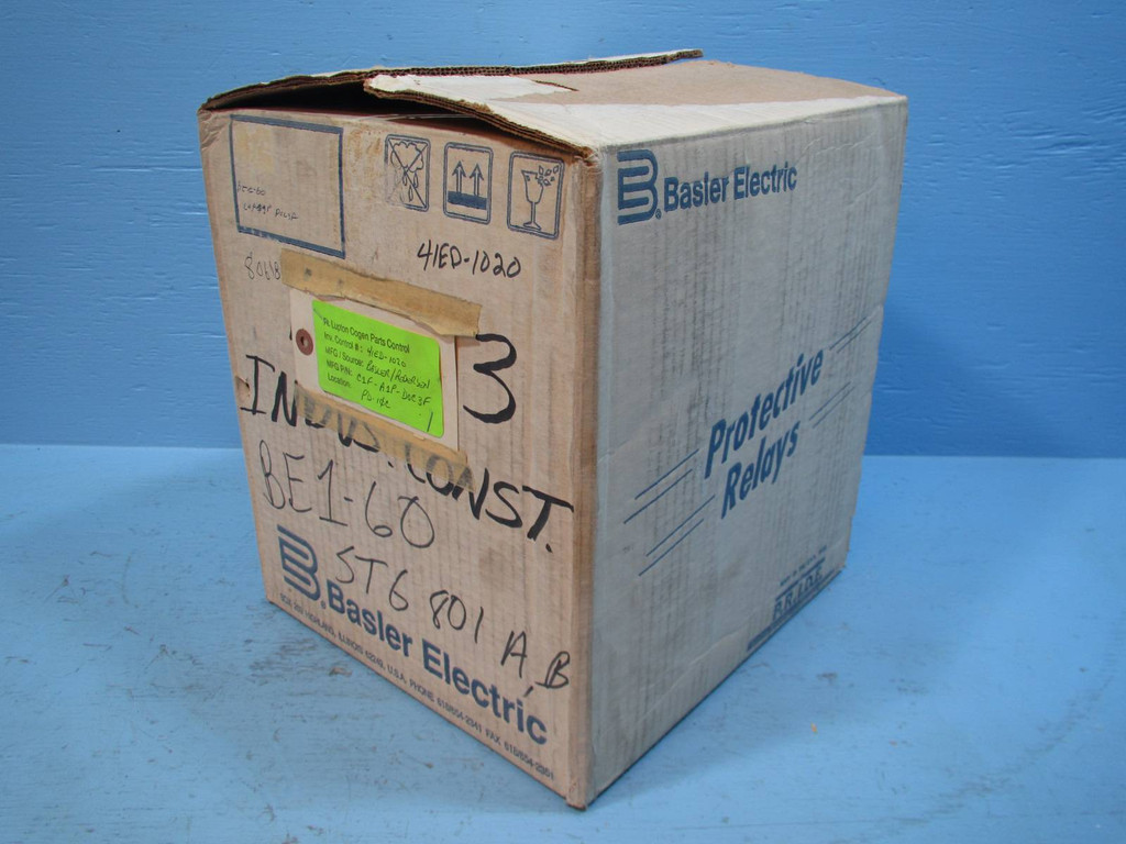 NEW Basler Electric BE1-60 Voltage Balance C1F A1P D0C3F Solid Relay BE160 NIB (NP1369-1)