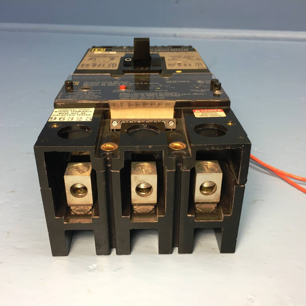 Square D FAP34030G 30A Circuit Breaker S2 w/ Ground Fault Module GFM100FA 30 Amp (EM1650-11)