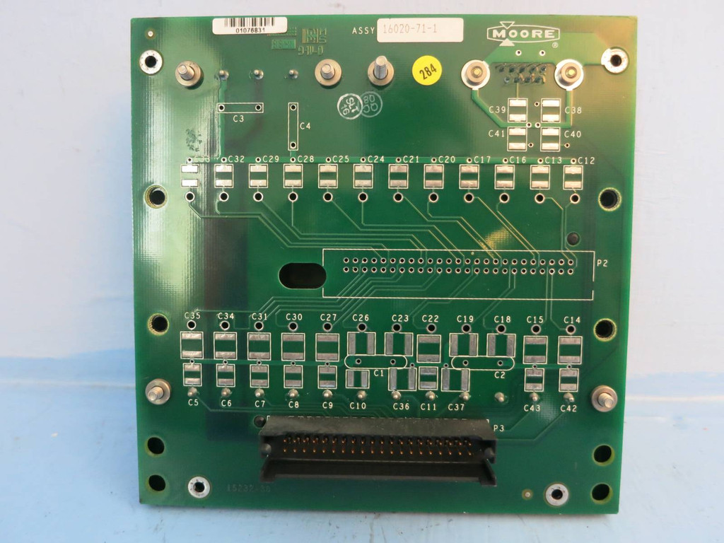 Moore 16020-71-1 / 15232-38 Terminal Connection Power Board PLC Assembly Module (PM2040-1)