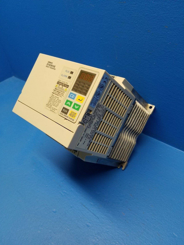 Omron Sysdrive 3G3EV-A4015M-CE Inverter Drive 3 Phase 3.7kVA 4.8 Amp (MM0698-2)
