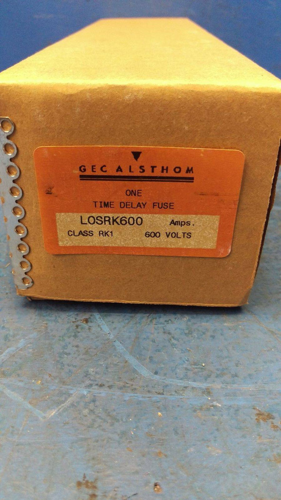 New GEC Alsthom LOSRK600 600 AMPS 600V Time Delay Fuse NIB (MM0599-2)