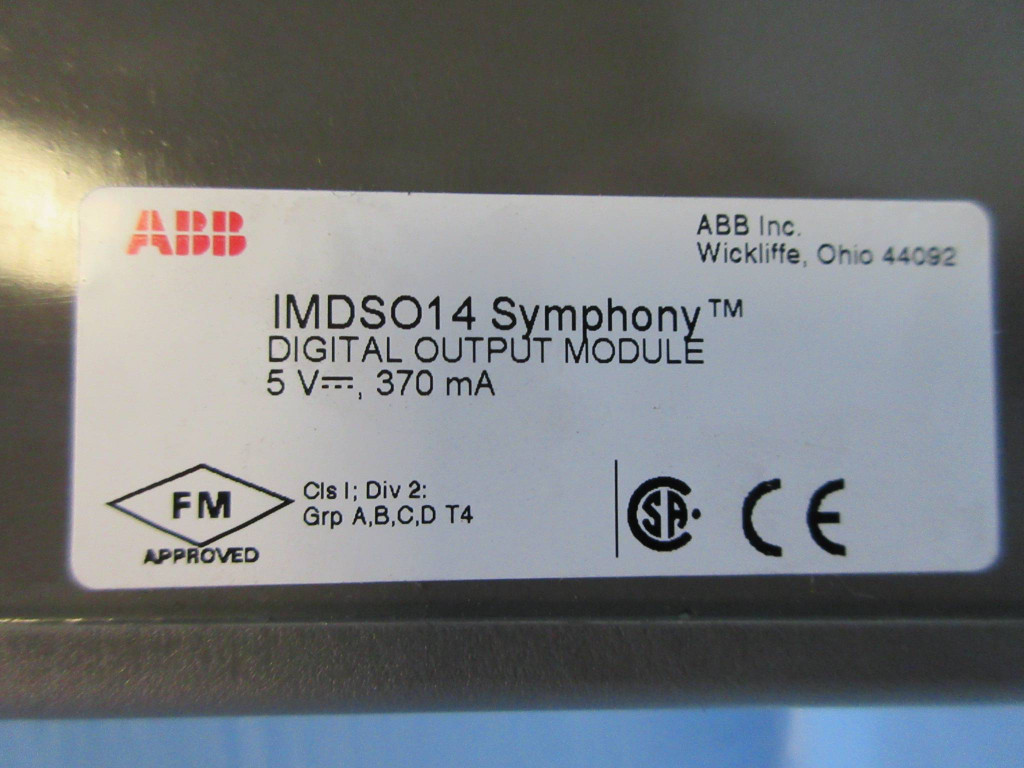 ABB Bailey IMDSO14 Symphony Digital Output Module infi-90 Assy 6644396F1 Board (TK2265-95)