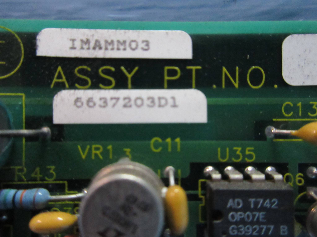 Bailey IMAMM03 infi-90 Analog Master Module Assy 6637203D1 ABB Symphony Board (TK2275-7)