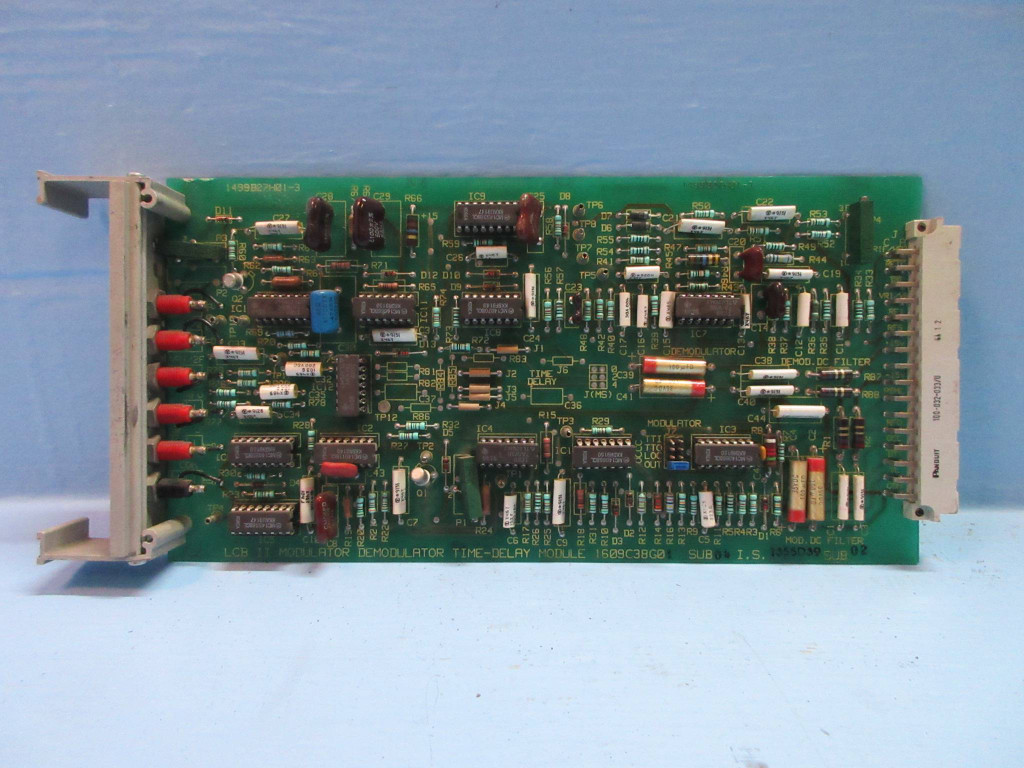 ABB MD LCB II Modulator Demodulator Time-Delay Module Assy 1609C38G01 PLC Board (TK2388-1)