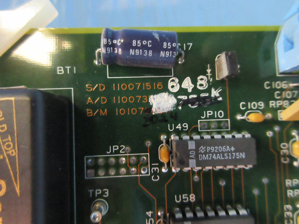 Exide Electronics 118302577 B CCU Board PLC 118 302 577 B Module (TK2417-1)