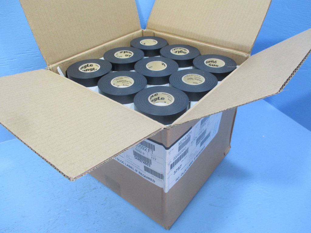 New Box of 117 Plymouth Yongle Electrical Tape M2147021 Black Automotive PVC (YY1259-13)