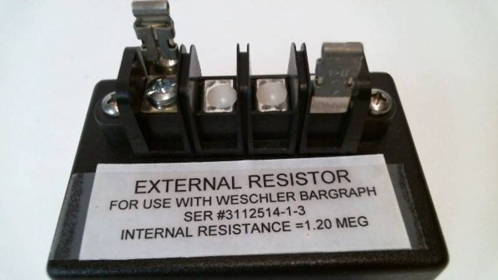 Weschler Instruments BG241 300 Max Scale: 0-300 Voltmeter with External Resistor (YY3684-1)