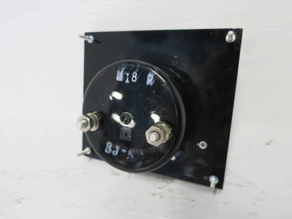 Square D 63090-224-07-0001 0-300A  A-C Amperes Panel Meter Range (YY1370-1)