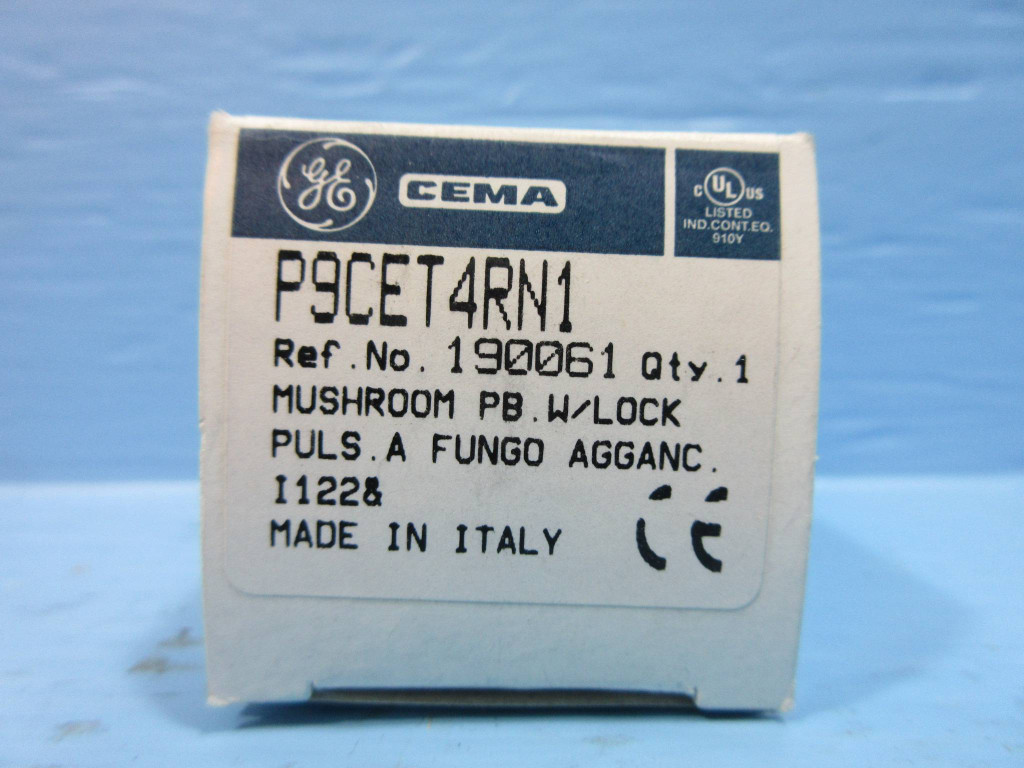 GE P9CET4RN1 2-Position Maintained Polished Chrome IEC Switch NEW (LOT OF 3) NIB (YY0332-20)