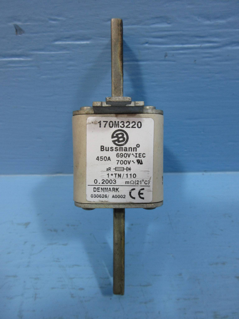 Cooper Bussmann 170M3220 450 Amp 700V 200kA Fuse 450A (TK2567-25)