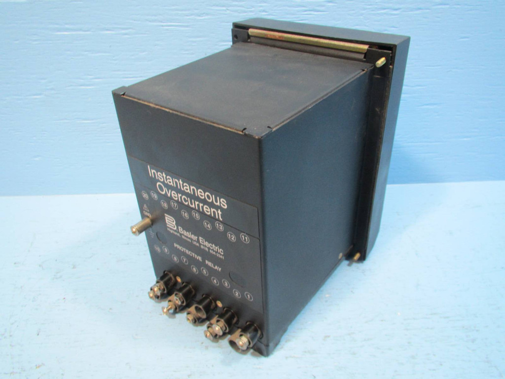 Basler Electric BE1-50 Instantaneous Overcurrent Relay F2E A1P B0N6F BEI50 BE150 (NP1624-1)