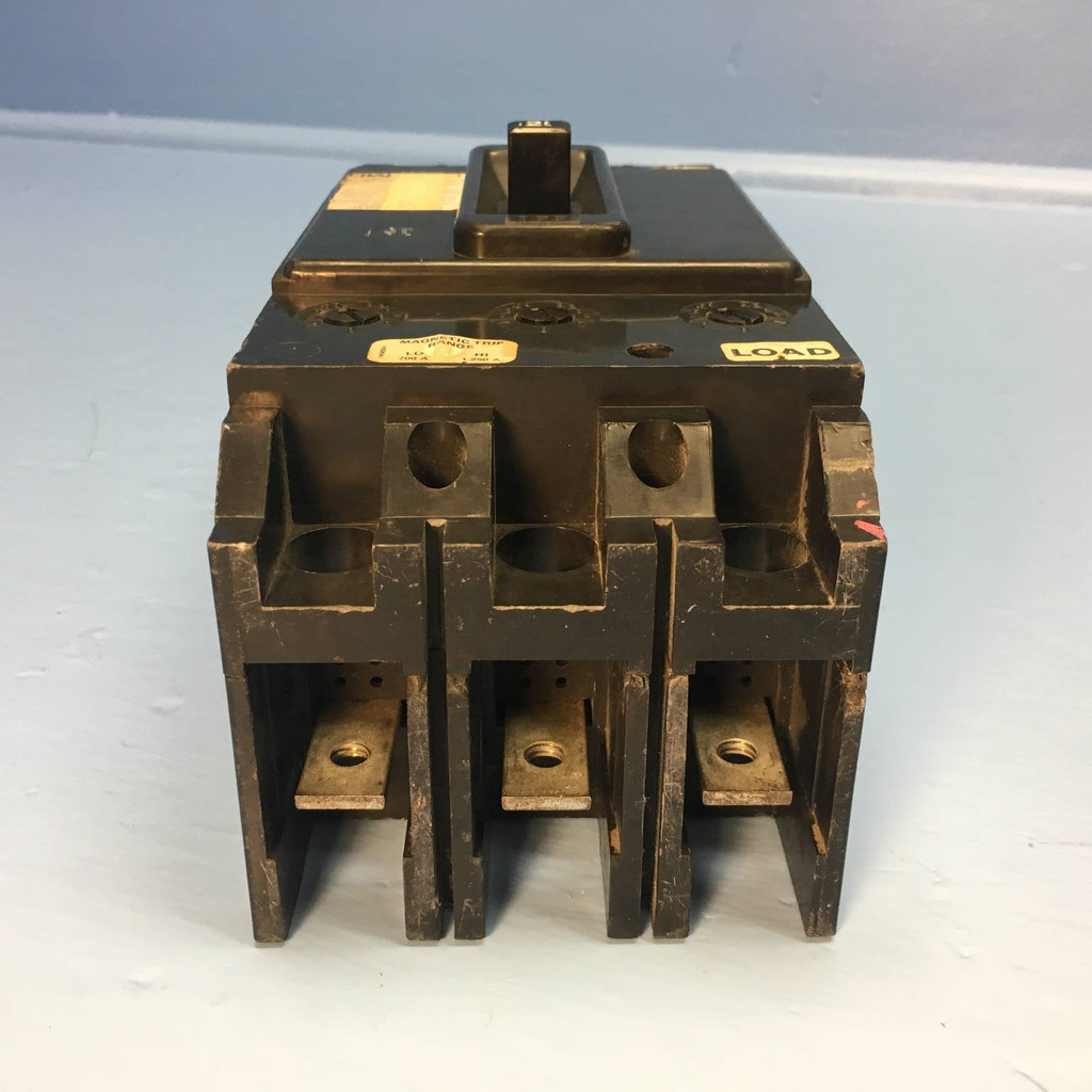 Challenger NFJ437125 125A Circuit Breaker Type NFJ 480V 3 Pole NFJ43125 125 Amp (EM1965-1)