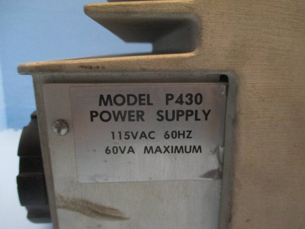 Modicon P430 Power Supply PS Model P-430 115V 60VA 115Vac P43O (DW0166-2)