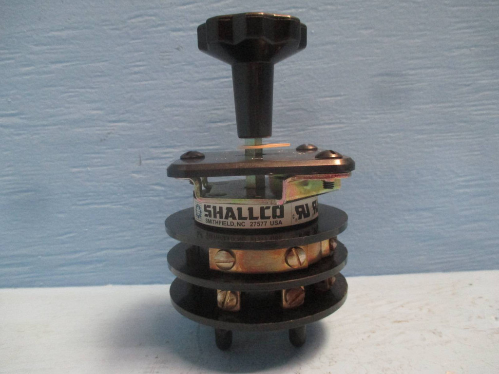 Shallco 2605C 7 Position Selector Rotary Switch Voltmeter Series 26 Relay (DW0192-2)