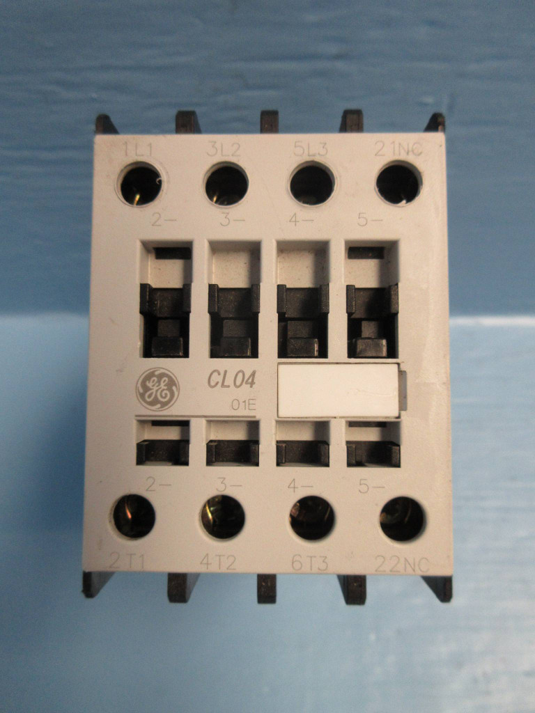 GE General Electric CL04D301M Contactor 54 Amp 600V 25HP 24V-DC Coil 3P 54A CL04 (TK2618-2)