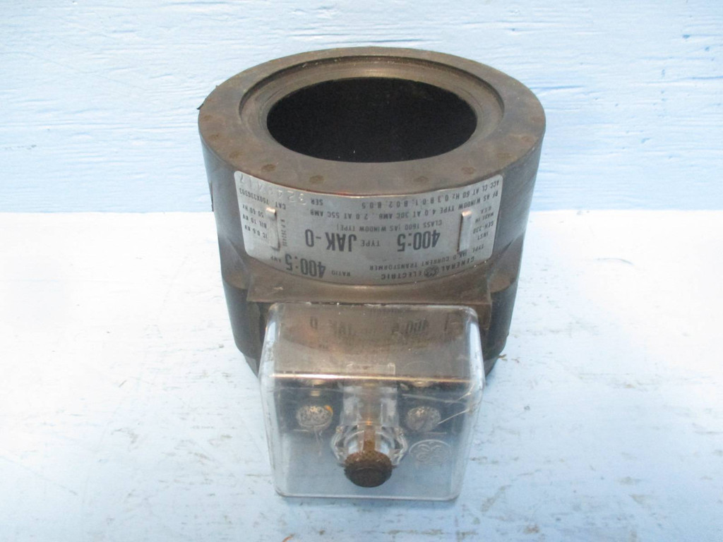 GE 750X33G303 Current Transformer Type JAK-0 Ratio 400:5A CT General Electric (DW0245-1)