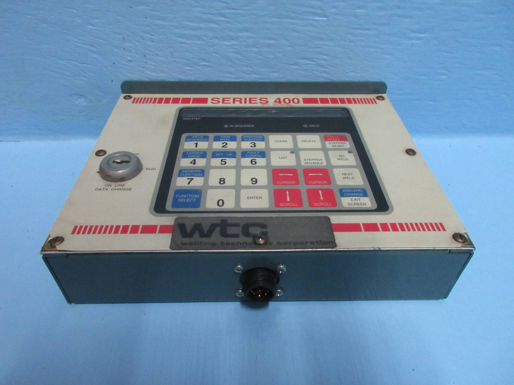 WTC Robotron 5034031802 Series 400 Weldbasic Control Operator Display Interface (TK2680-3)