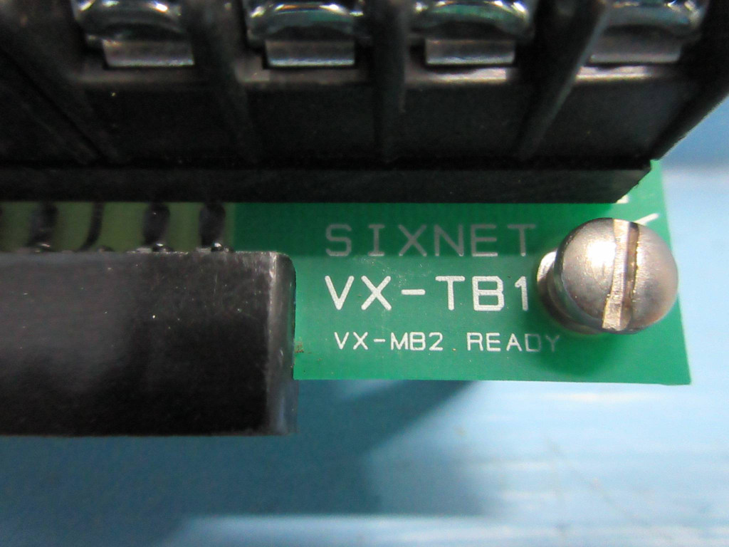 Sixnet VX-TB1 PLC CB456C-1 Six Net PLC Module Circuit Board VX-MB2 Ready (TK2700-1)