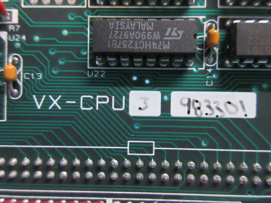 Sixnet Digitronics VX-CPU PLC Module CB454C1 Circuit Board VX-CPU-3-983301 (TK2702-1)