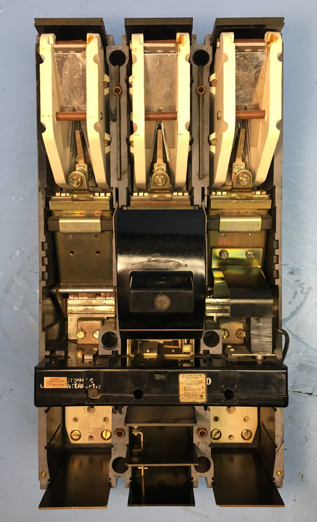 CH Westinghouse SCB32000F SCB-2000 2000A Circuit Breaker 2000 Amp No Trip Button (EBI5276-1)