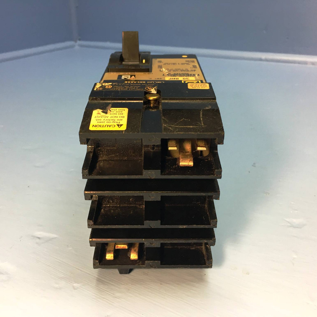 Square D I-Line FA26030ACFT 30A Circuit Breaker 480/600V 2 Pole FA26030AC 30 Amp (EM2135-1)