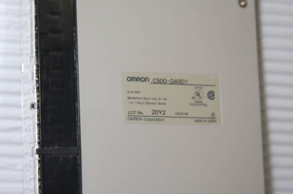 Omron C500-DA501 D/A Unit C500DA501 PLC Module Digital to Analog (EBI3184-1)