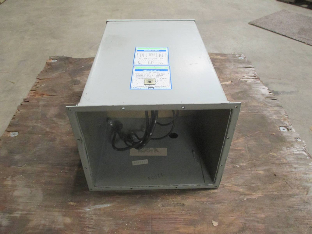 Hevi Duty 3000 VA 240/480 - 120 V 1PH HZ12-3000 Transformer 3 kVA HSZ-12 3kva (DW0406-1)