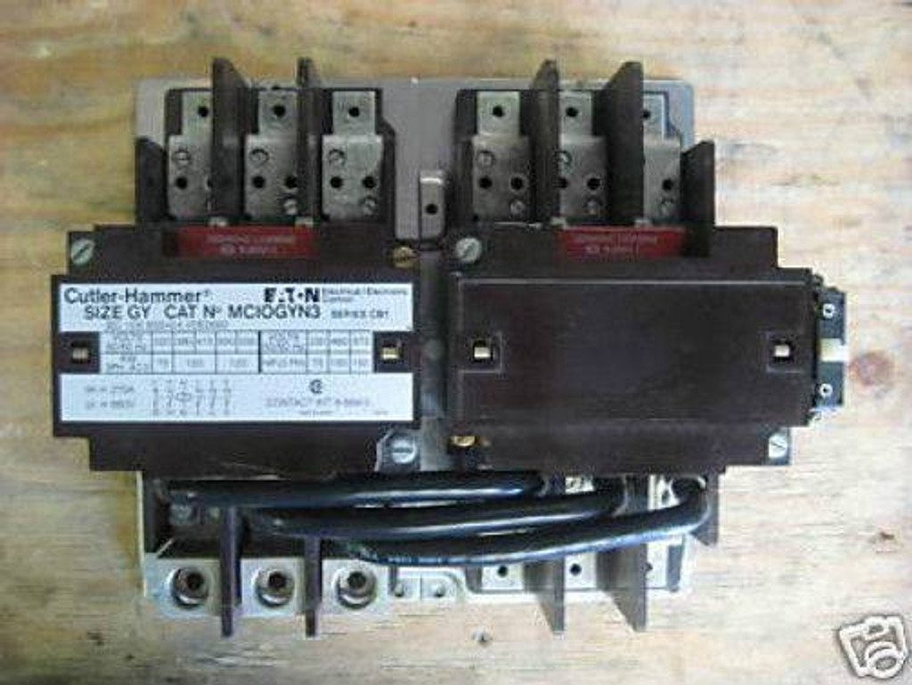 Cutler-Hammer MCIOGYN3 2 speed reversing contactor GY (EBI1025-2)
