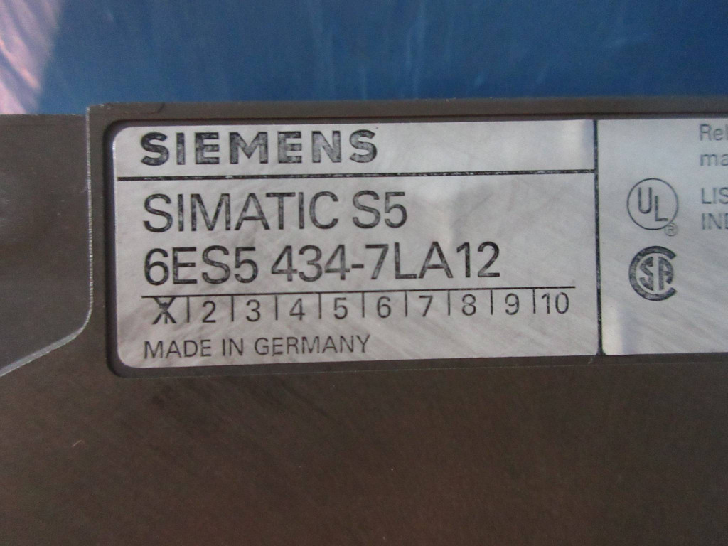 Siemens 6ES5 434-7LA12 SIMATIC S5 Digital Input Module PLC 8 x 24V DC (TK3044-3)
