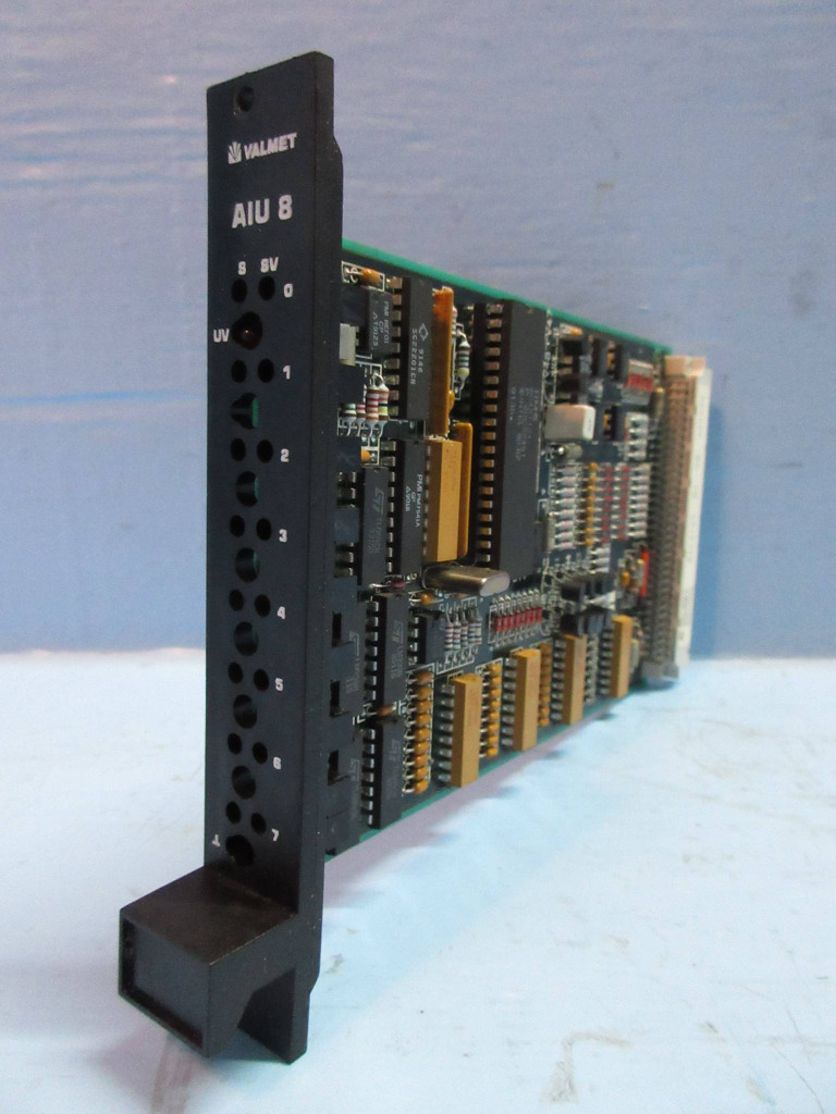 Valmet Automation AIU-8 Analog Input Module A413125 Rev. M1 Metso PLC Board AIU8 (TK3111-8)