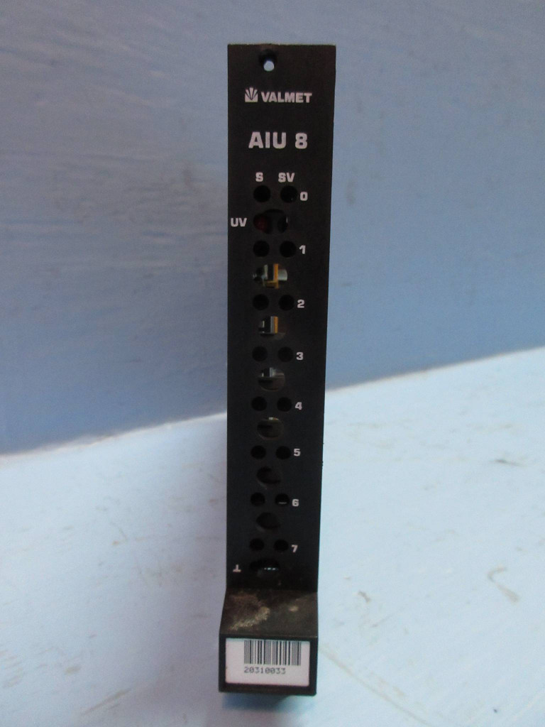 Neles Automation AIU-8 Analog Input Module A413125 Rev. 08 Metso Valmet PLC AIU8 (TK3114-12)