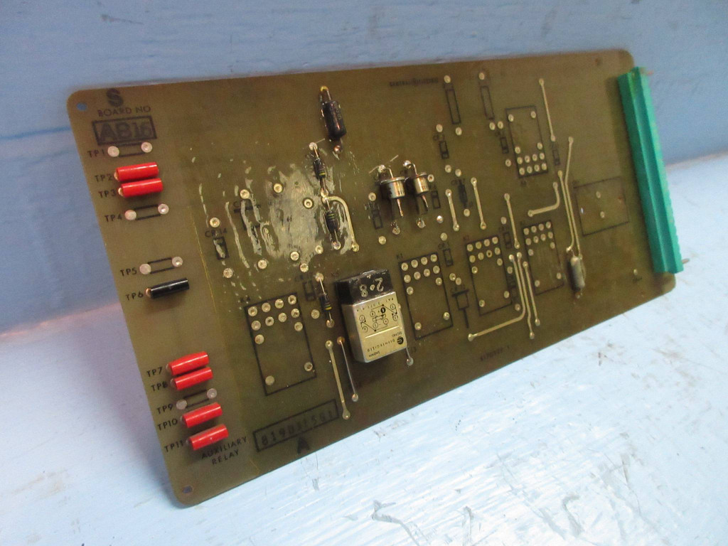 General Electric 819D315-G1 Rev. A Auxiliary Relay Board PLC GE 819D315-G1 (TK3293-1)