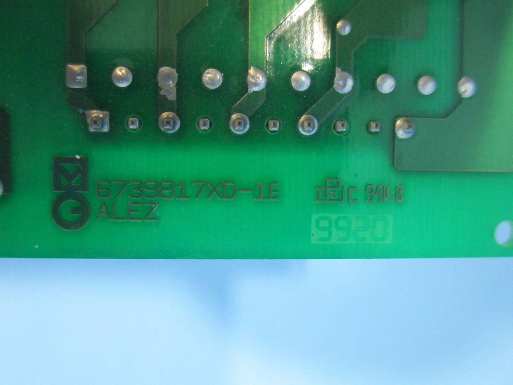 Merlin Gerin ALEZ US 6739904 6739817XD PLC PC Board MG MGE EPE EPG (EBI2767-2)