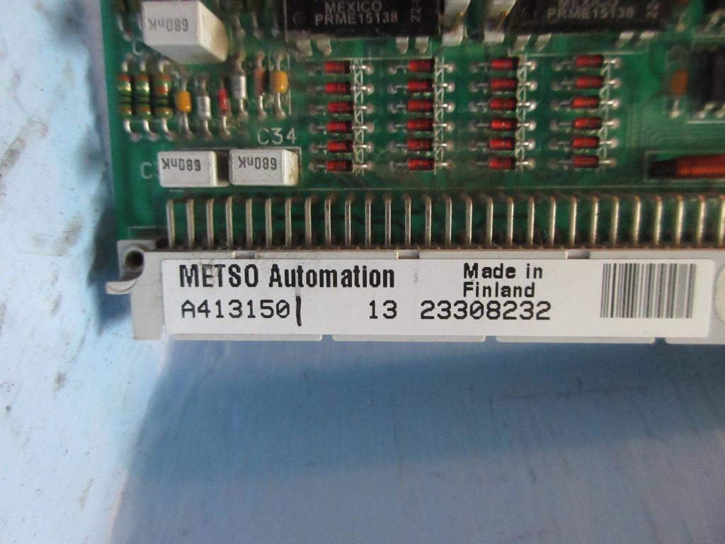 Metso Automation BOU-8 Binary Output Module A413150 Rev. 13 Valmet PLC BOU8 (TK3351-1)