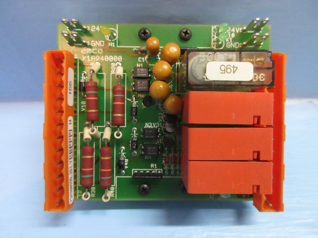 Emco Y1A940000 CNC Lathe PC Relay Board PLC (TK3486-1)