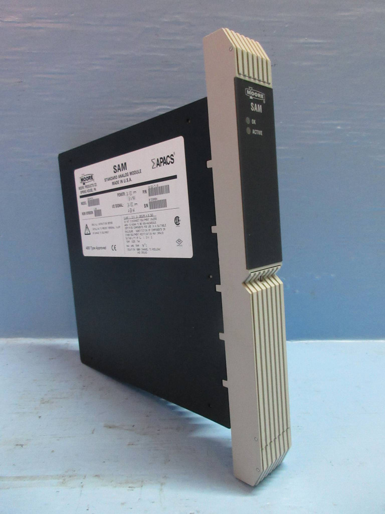 Moore 39SAMCAN 16133-71/8 APACS SAM Standard Analog Module Siemens PLC ROM 3.05 (TK3582-1)