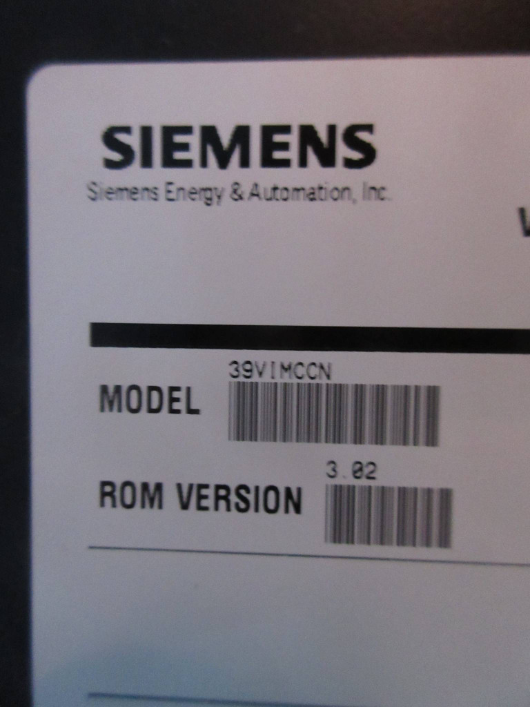 Siemens 39VIMCCN 16171-126/5 APACS+ VIM Voltage Input Module PLC Moore ROM 3.02 (TK3587-1)