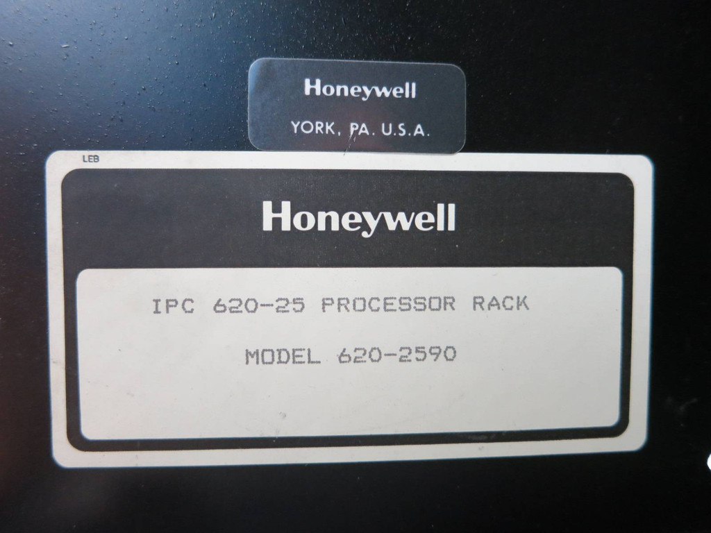 Honeywell 620-2590 Rack Chassis PLC Module 620-25 Processor ISSC IPC 6202590 (NP1889-1)