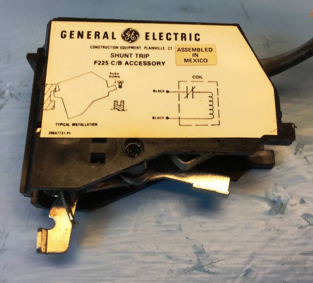 GE TFKSTA8 Shunt Trip for Circuit Breaker TFK/TFJ C/B 24 VDC General Electric (EM2704-3)