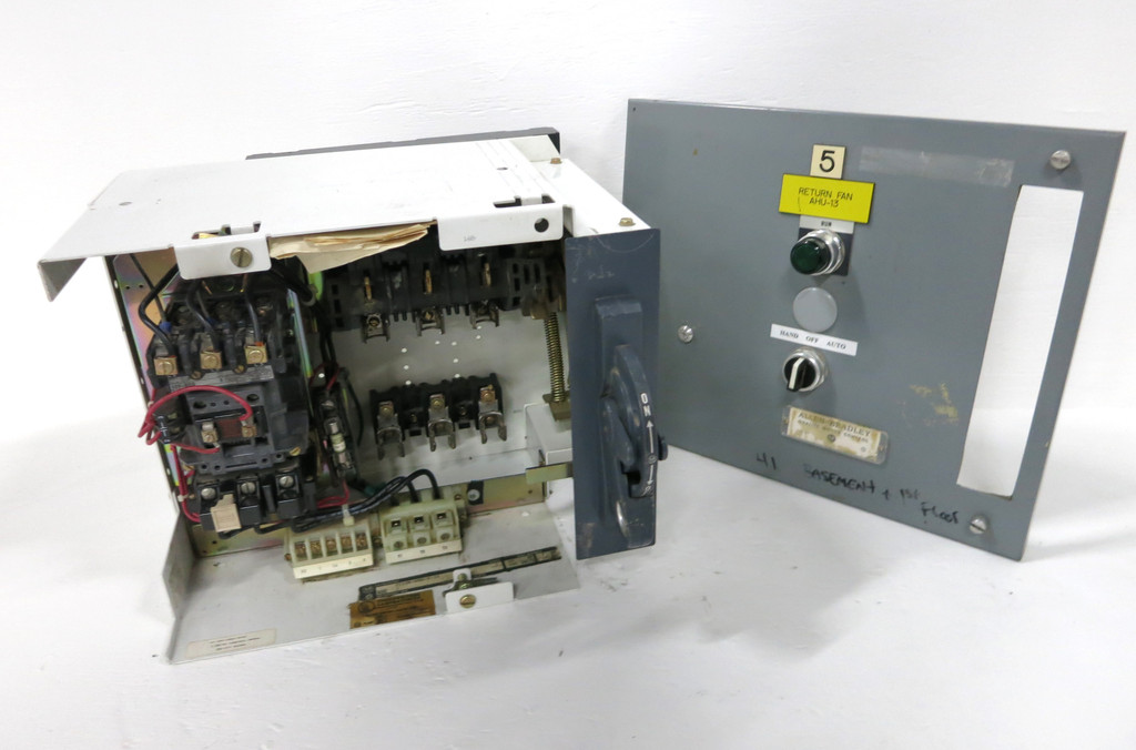 Allen Bradley 2100 Centerline 30 Amp Fusible Size 1 Starter 12" MCC Bucket 30A (TK3618-28)