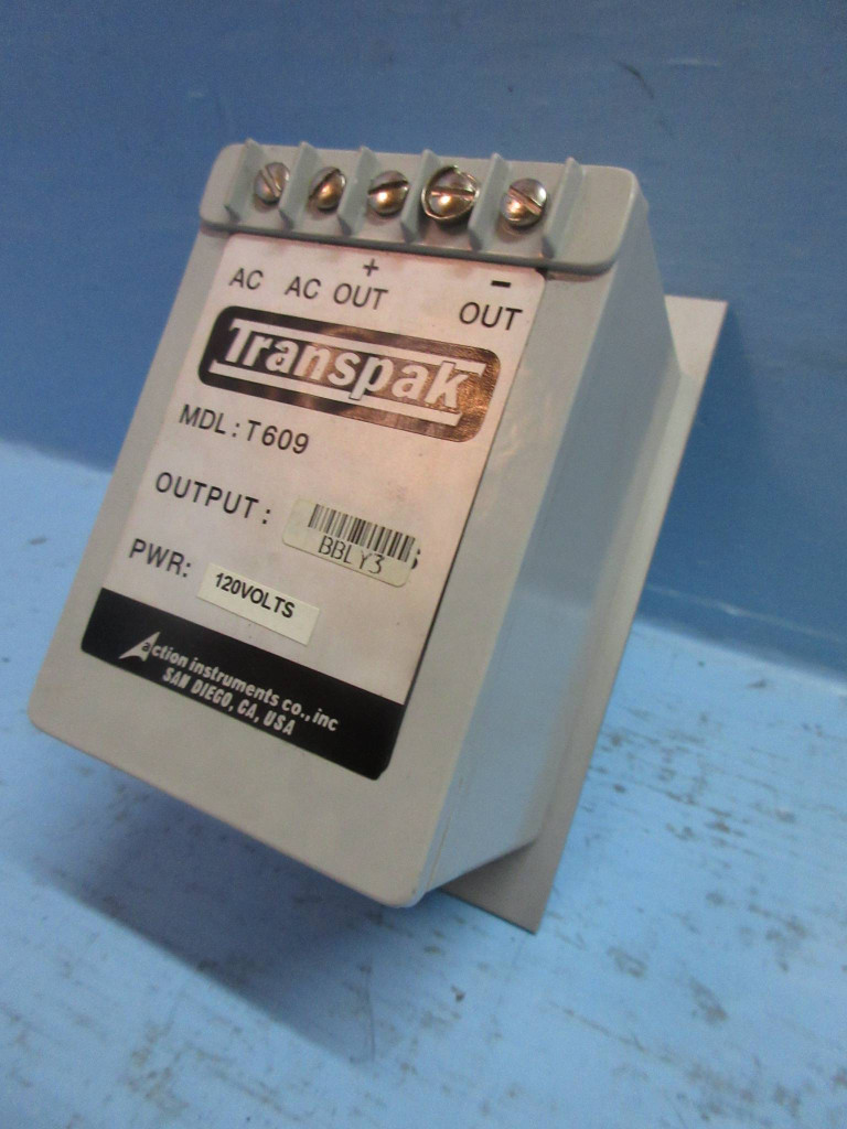 Action Instruments T609 Transpak 24V Power Supply 120V (TK3719-1)