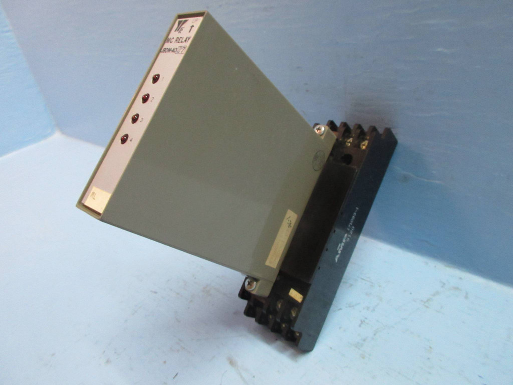 Yokogawa JBDM-A0-27 MC Relay JBDM-AO w/ Amp Relay Socket Connector 171093-1 (TK3722-4)