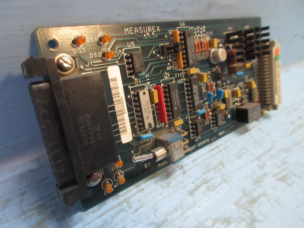 Measurex 053576-00 Rev B Buffer Circuit Board Module PLC 05357600 Revision B (TK3829-5)