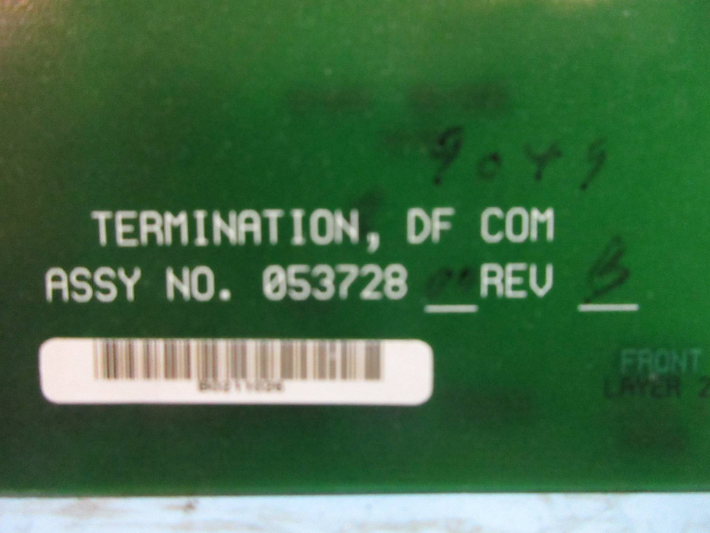 Measurex 05372800 Rev B Termination DF COM Module PLC Board 053728-00 Revision B (TK3841-3)